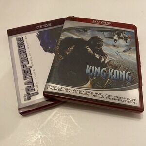 Lot of‎ 2 HD DVD Movies - Transformers And King Kong